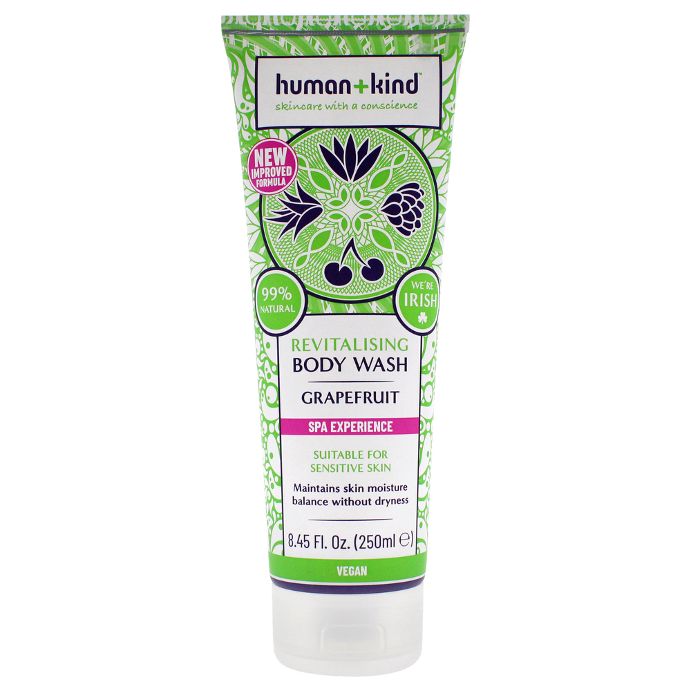 Body Wash - Grapefruit by Human+Kind for Unisex - 8.45 oz Body Wash